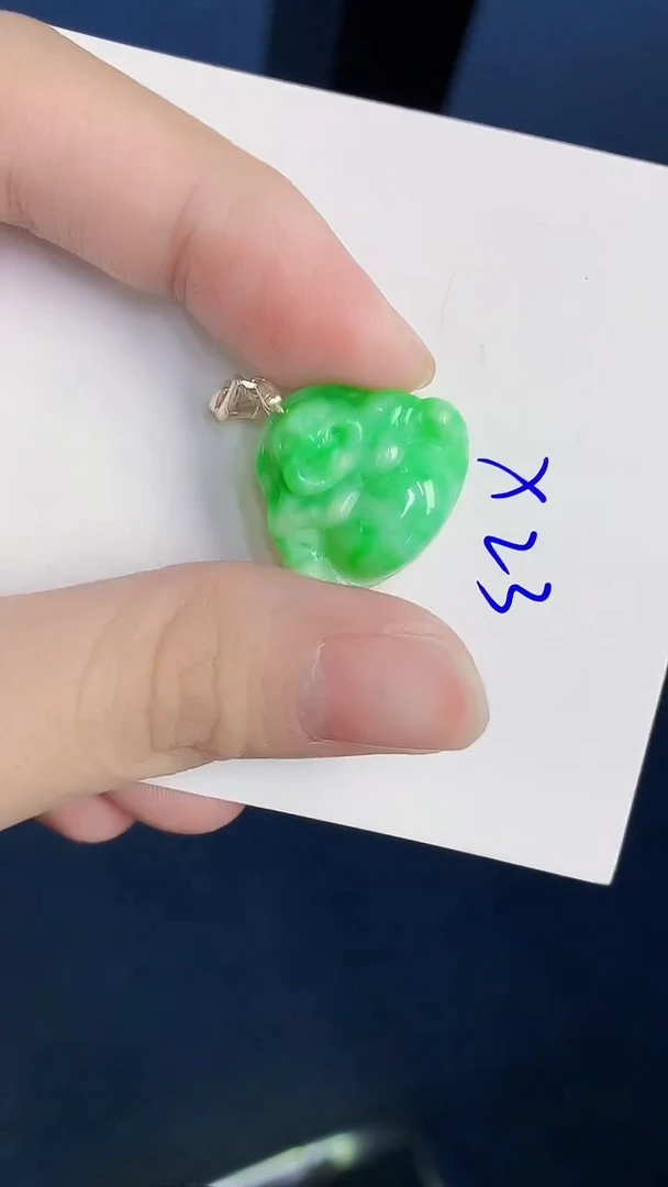 颈饰未镶嵌翡翠天然翡翠缅甸A货