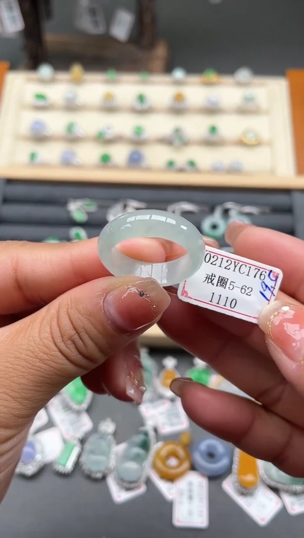 【闪购商品】翡翠戒圈未镶嵌0212YC176