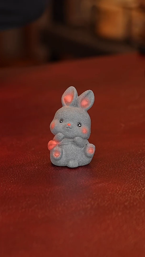 茶壶紫砂原矿高端紫砂--兔子