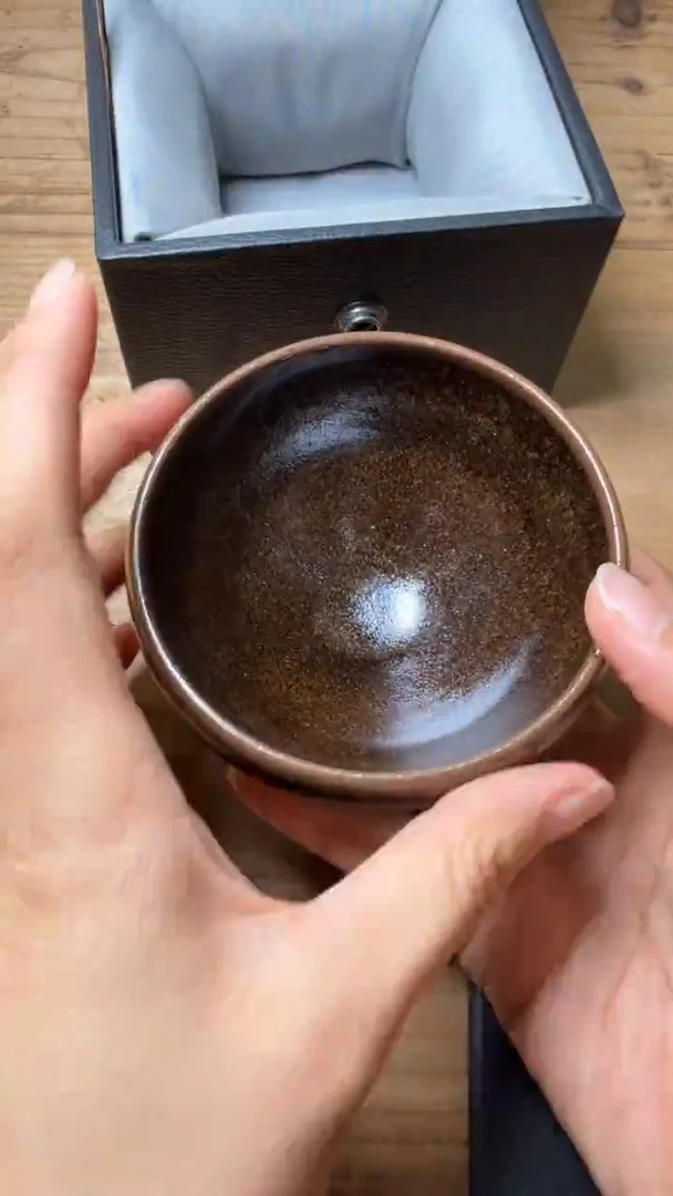 茶盏熊忠贵建盏精品分享291