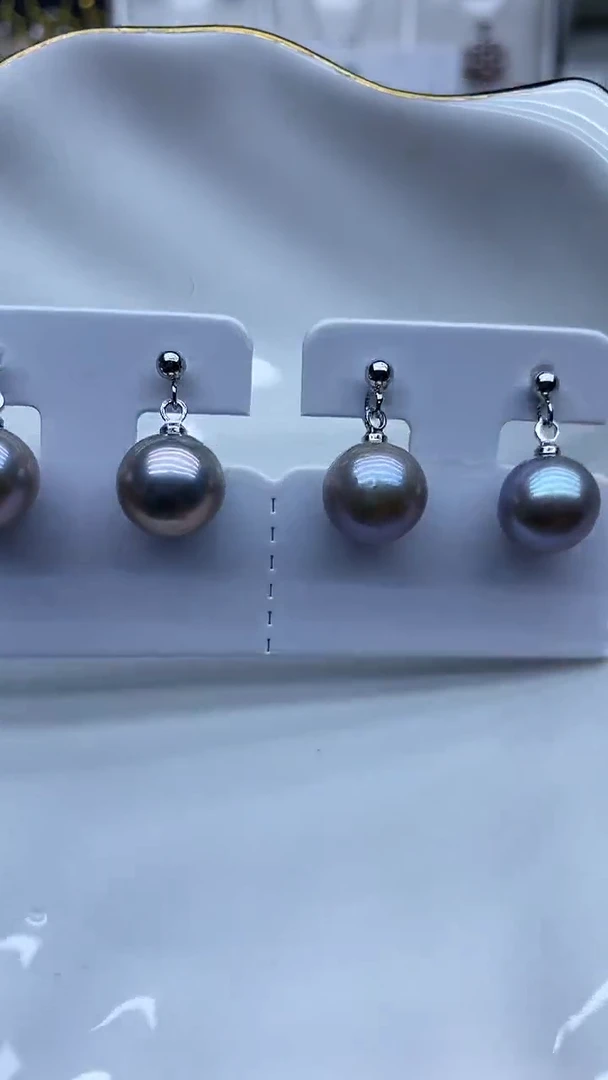 未镶嵌耳饰淡水珍珠耳环多样性发其一