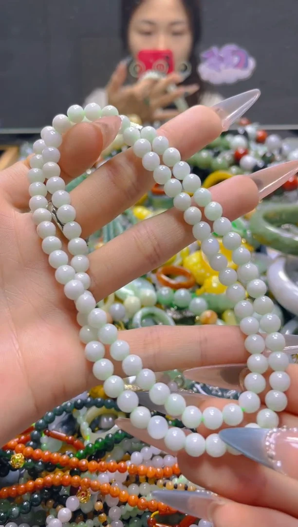颈饰未镶嵌翡翠5MM