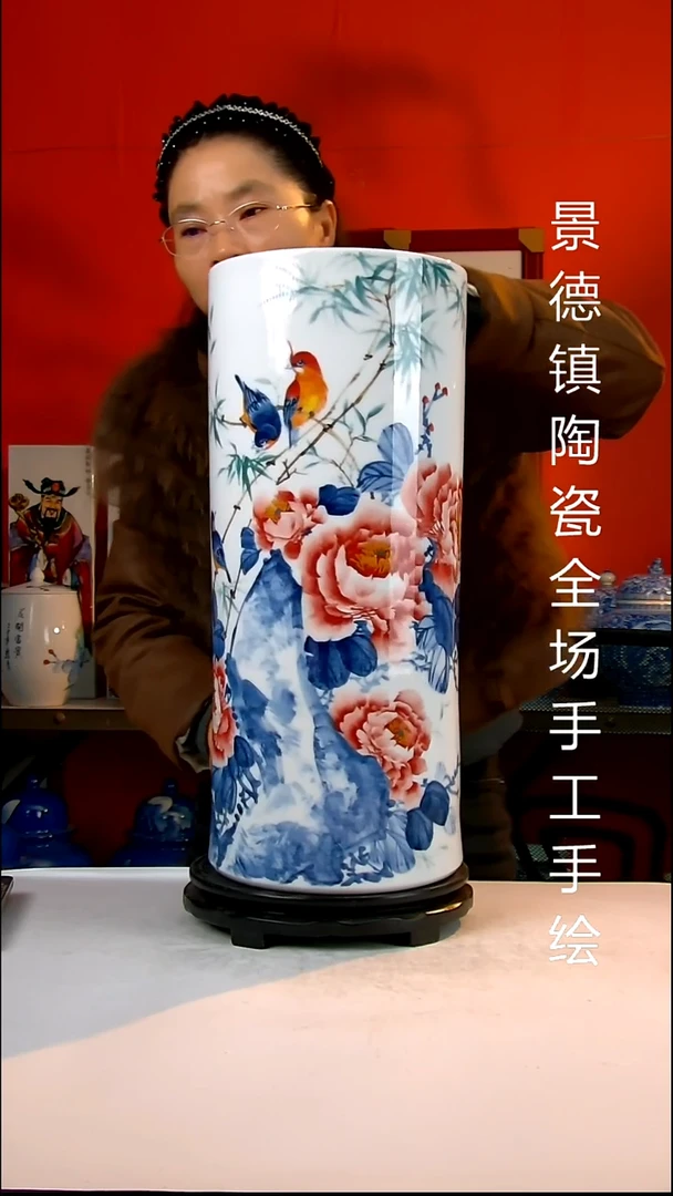 摆件陶瓷景德镇陶瓷 全场手工手绘