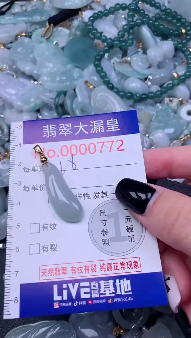 颈饰未镶嵌翡翠772
