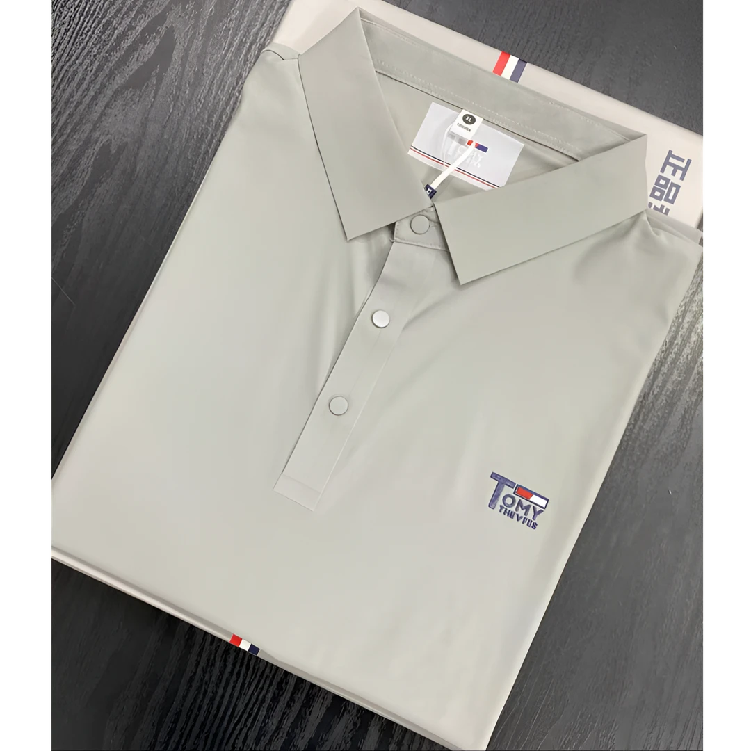 （汤米撤柜原版）男士休闲百搭POLO衫-12358
