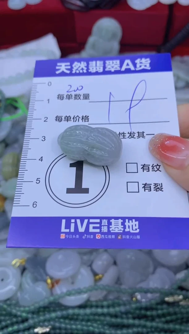 颈饰未镶嵌翡翠天然翡翠A货批量多样性发一件