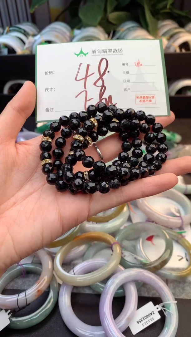 未镶嵌手镯翡翠毛货需精细抛光+多样性拍1发1