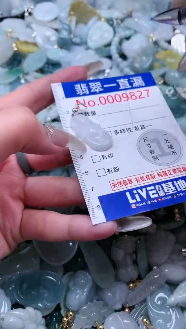 【闪购商品】翡翠吊坠(不含链)未镶嵌9827