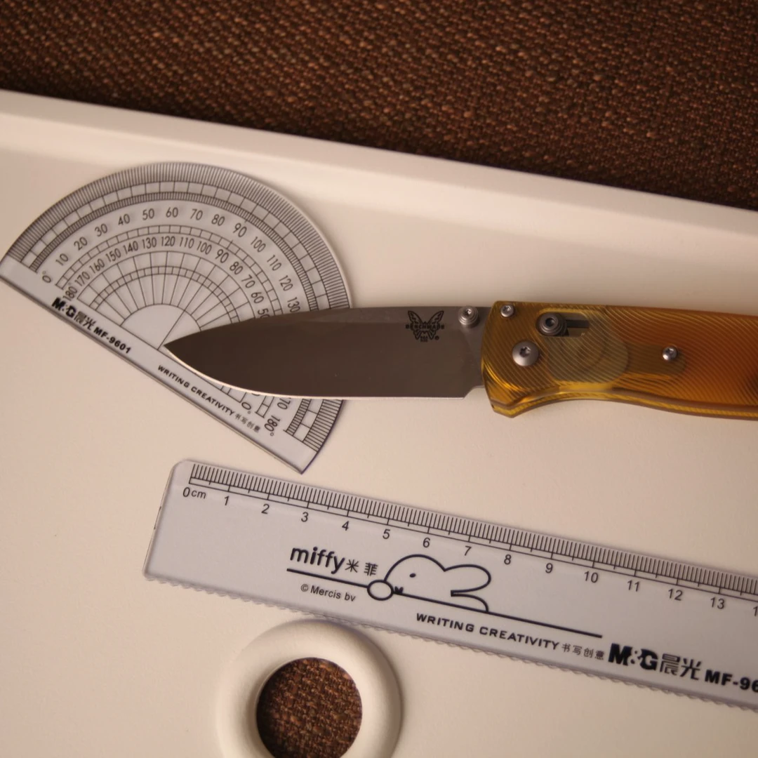 蝴蝶535升级版 增加骨底 波纹折刀