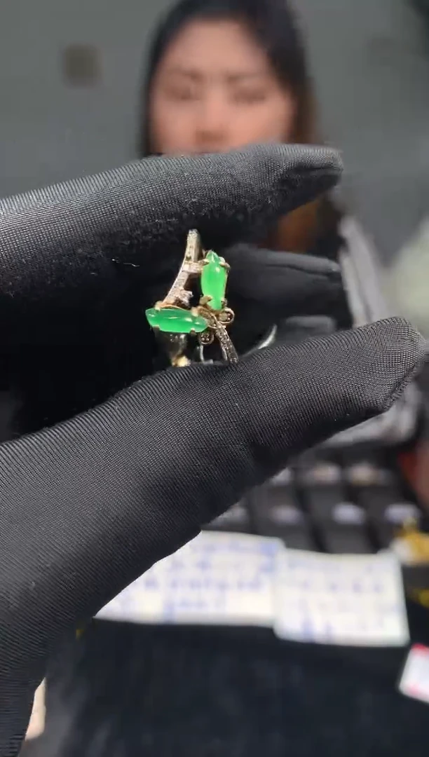 【闪购商品】翡翠戒指未镶嵌6定制翡翠-多样性发货（发其一）