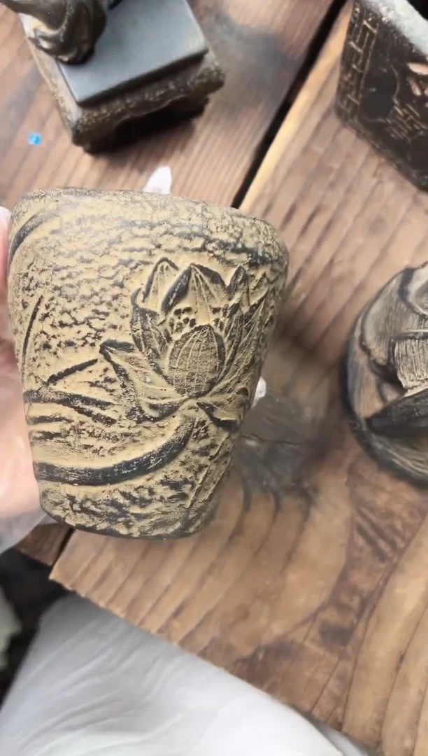 陶土【火山泥】一叶荷