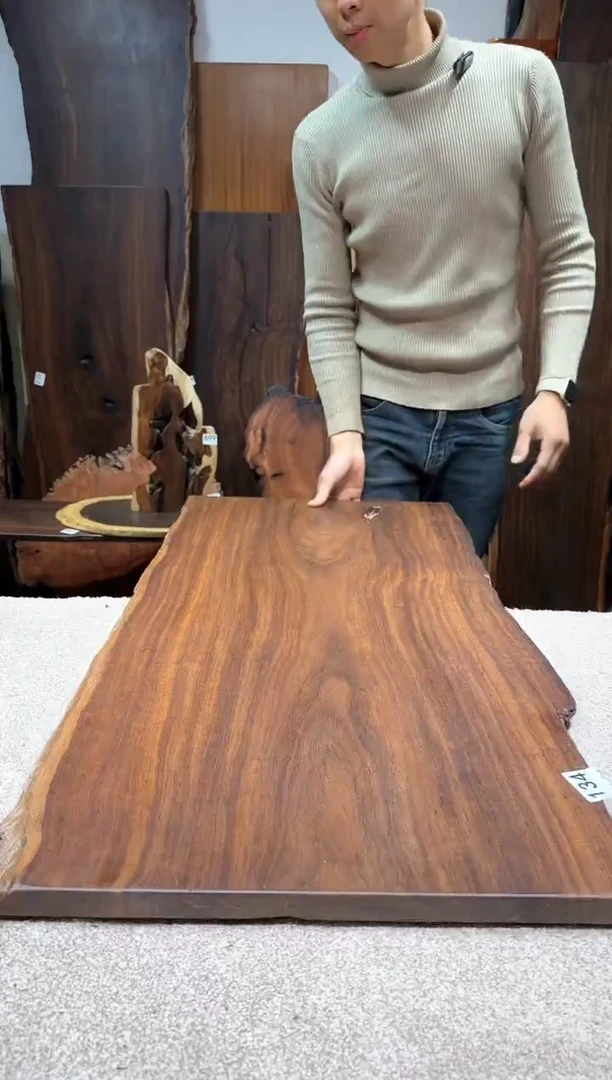 【闪购商品】风车木（黑檀木）尺寸100*49*2.5编号134