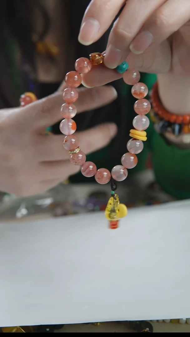 【闪购商品】南红玛瑙手链合金南红手串