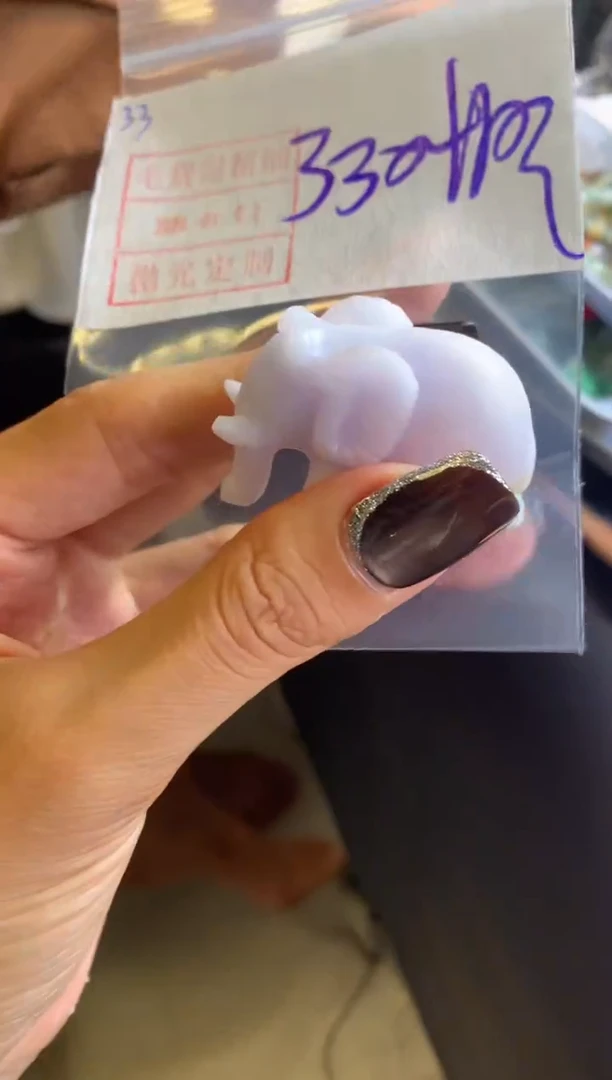 未镶嵌定制翡翠33摆件340元毛货需精抛光发