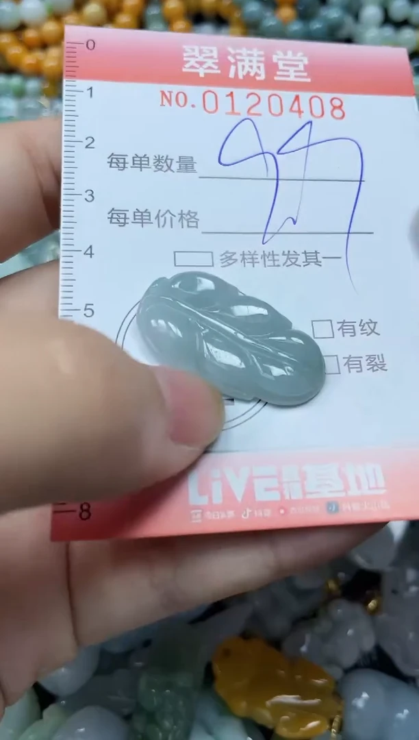 翡翠未镶嵌颈饰闪购0120408