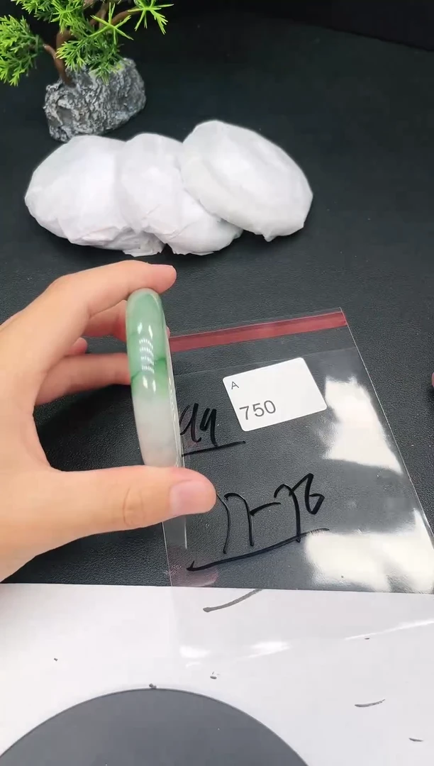 未镶嵌手镯翡翠750