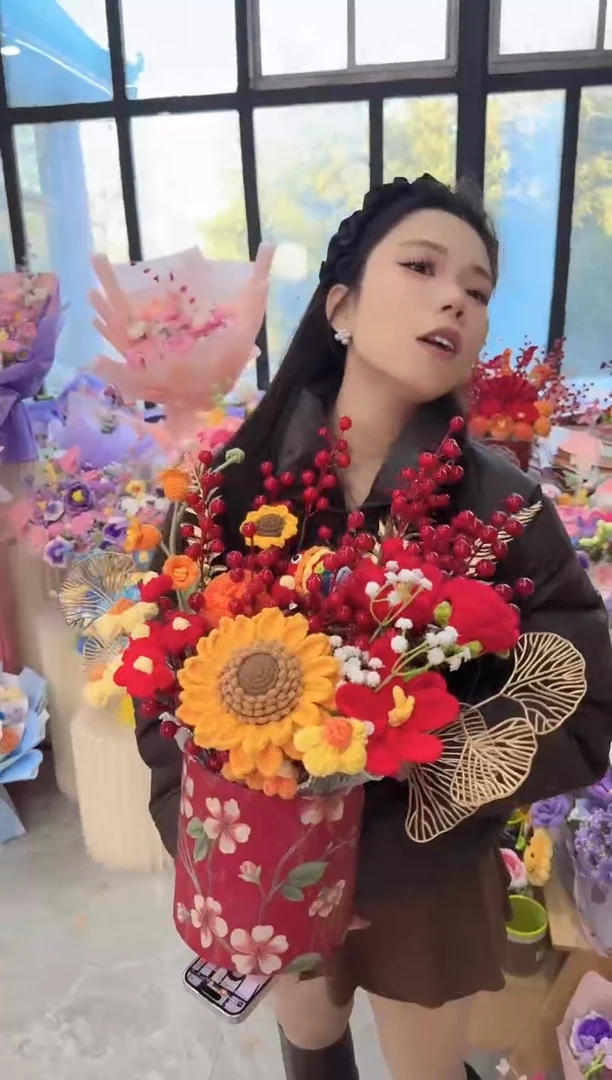 非遗手工定制花束，孤品清仓！