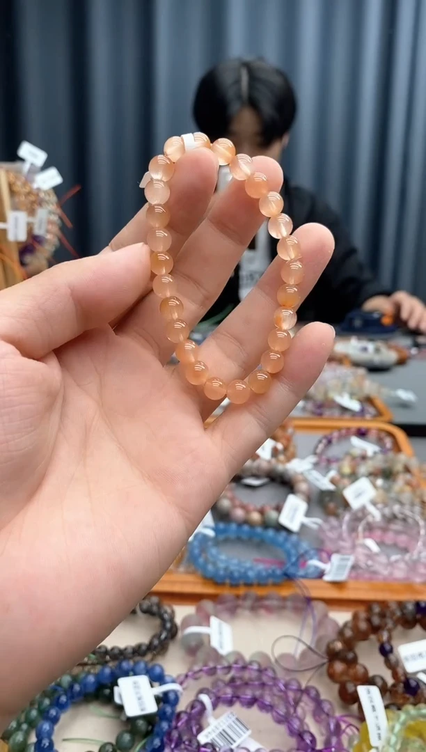 水晶手链未镶嵌胶花
