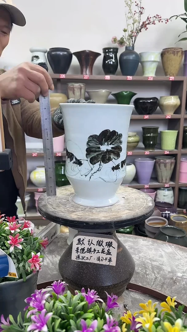 12-17-高24口18瑕-花盆