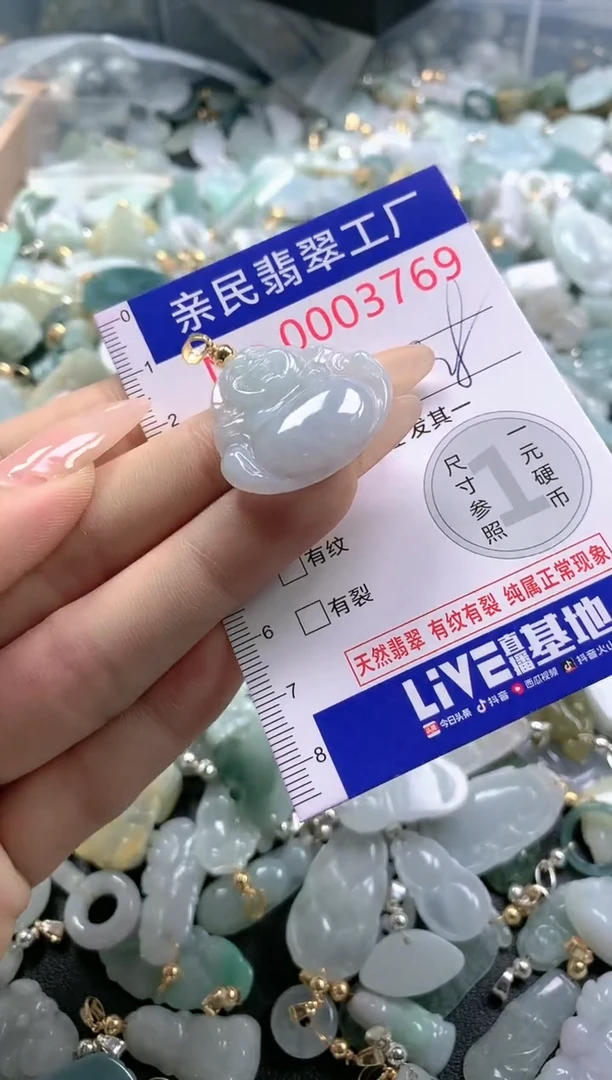 【闪购商品】翡翠吊坠(不含链)未镶嵌3769