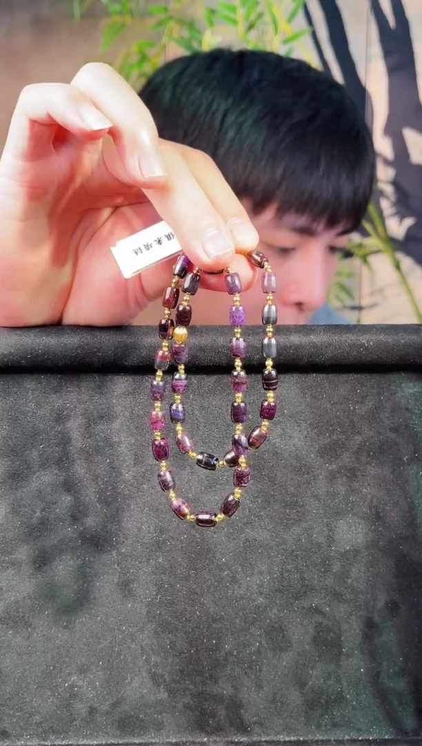 苏纪石（舒俱来）银S925镶嵌项链南非舒俱来老矿