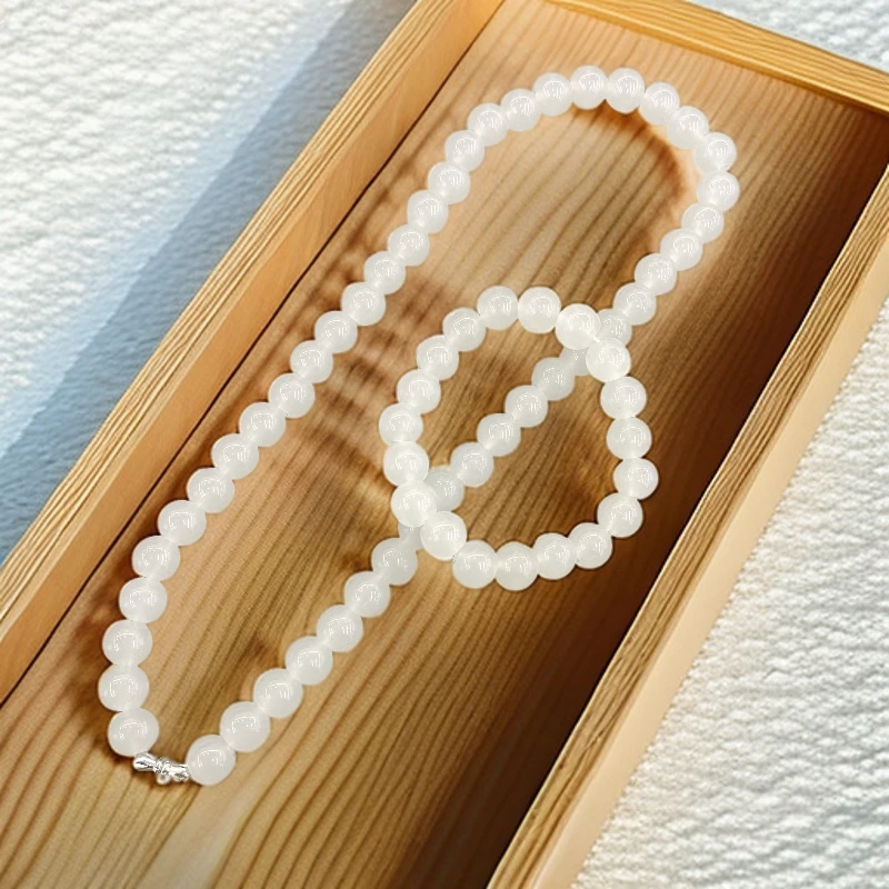 【芳芳专属】月光珠圆玉润珐琅妈妈链+手串DH6187