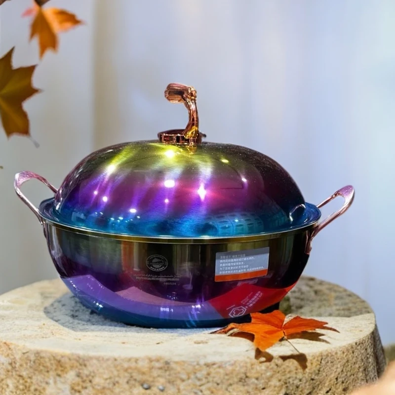 【新疆包邮】ئىچىل داستىخان 大容量316不粘锅女王汤