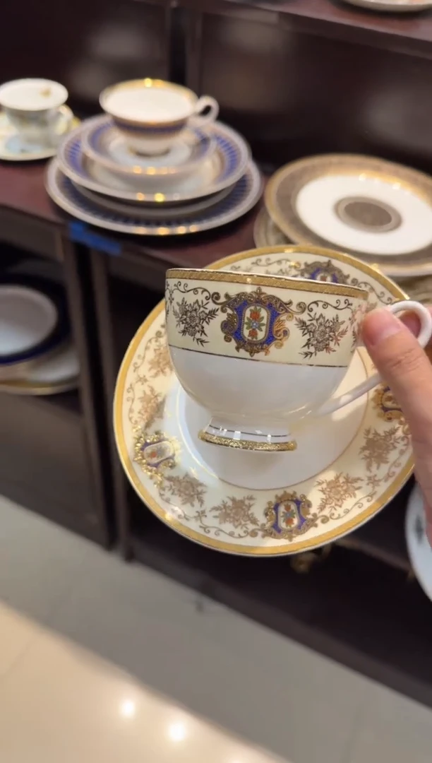 瓷片200毫升杯碟 1套