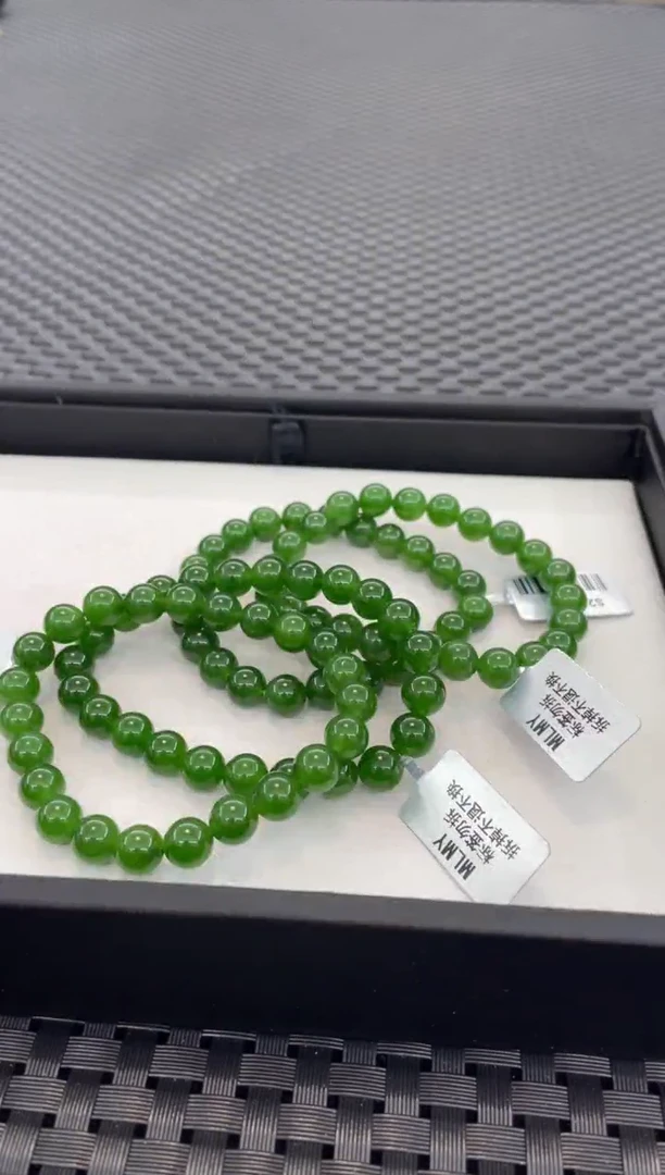 未镶嵌手链和田玉微矿点（多样性发一件）S2222