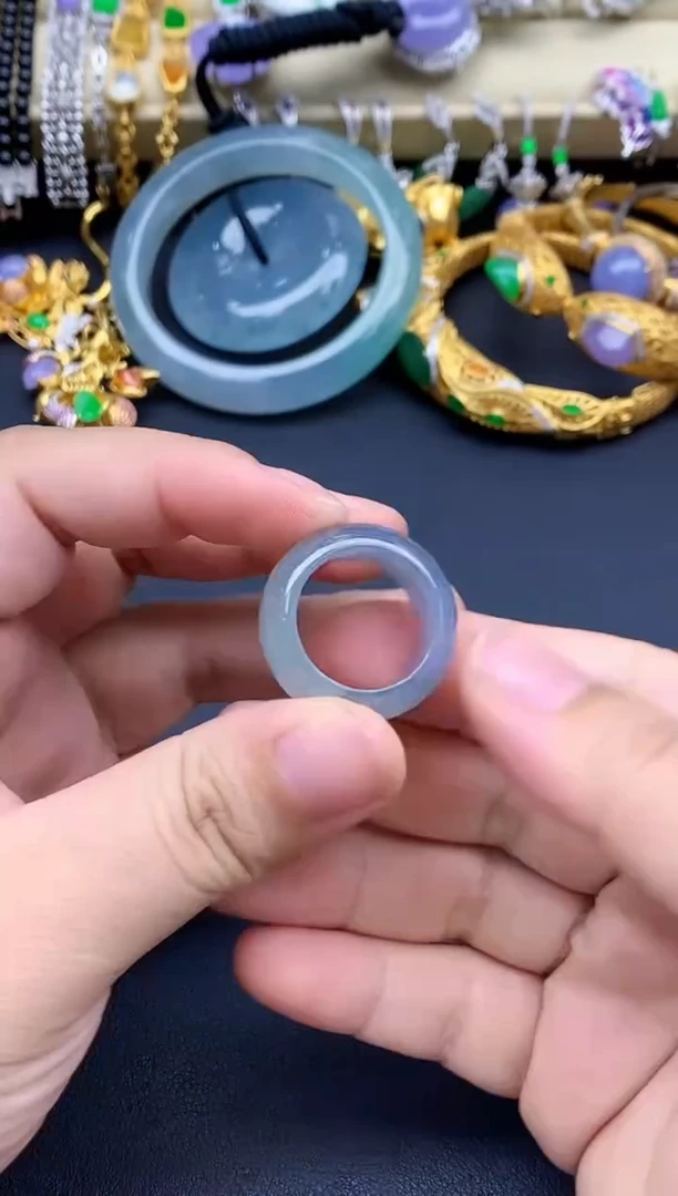 未镶嵌戒指翡翠241-春日珠宝