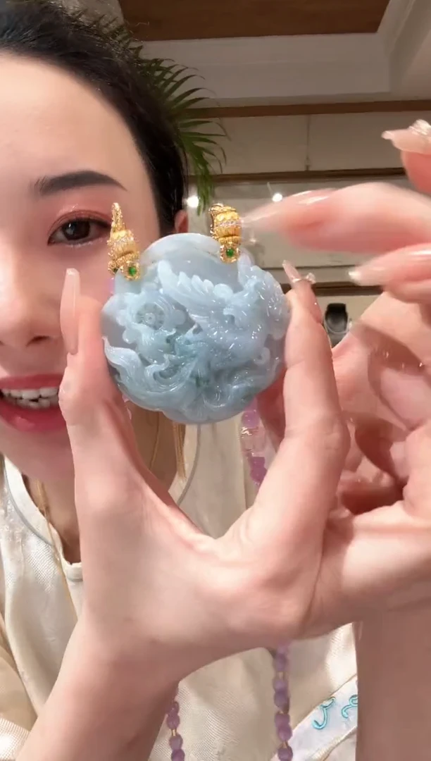 【闪购商品】翡翠颈饰未镶嵌国风