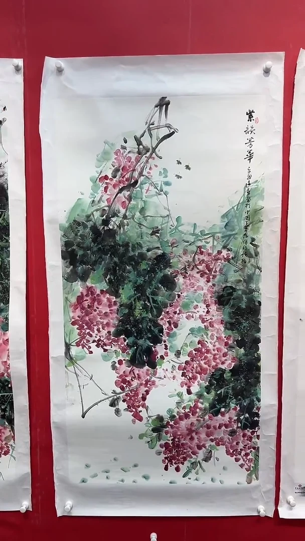 国画画家陆远华纯手绘原作