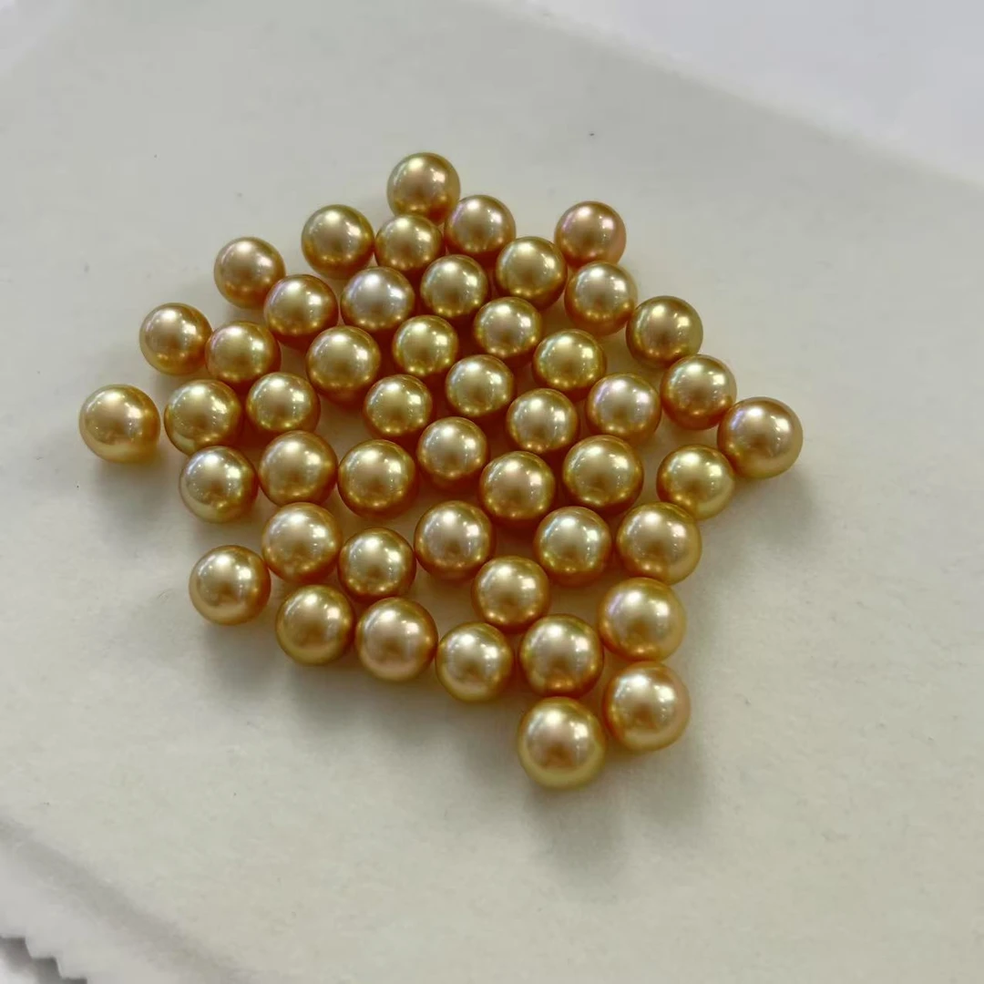 【睿泽赏宝】海水金珠裸珠多样性发一（一颗）KT0630021+KT0630022