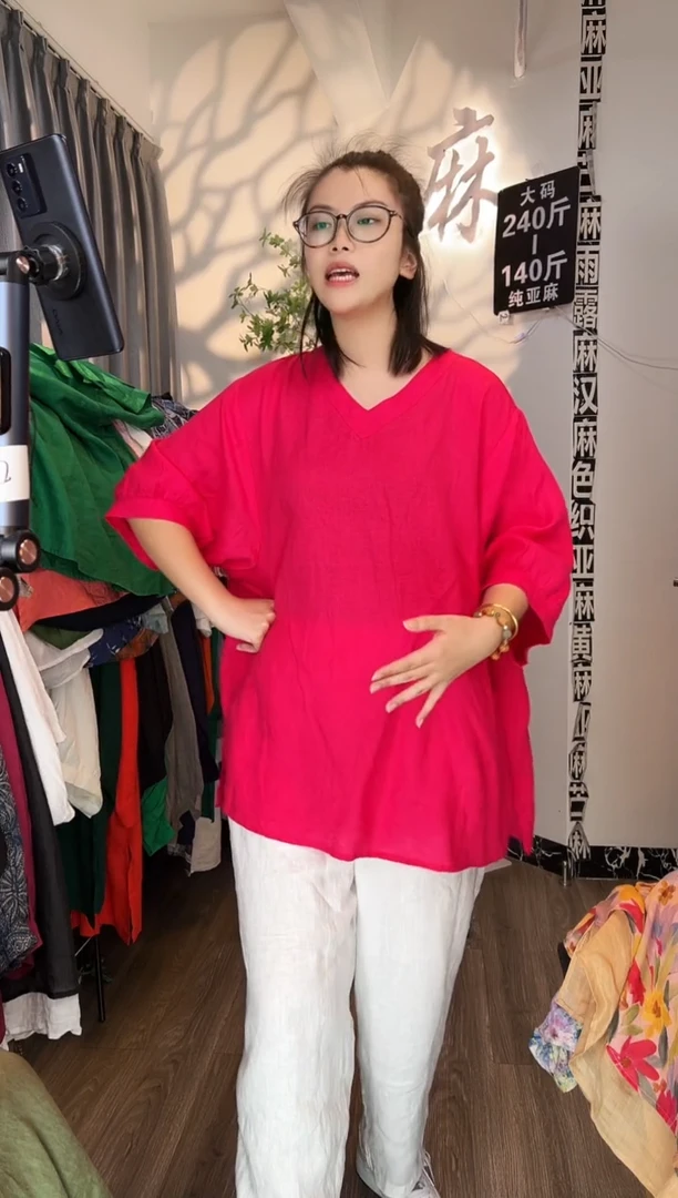 亚麻大码女装系列。140斤-240斤