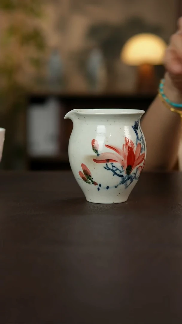 杯景德镇陶瓷杯碗柴烧多人