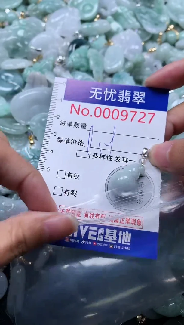 颈饰未镶嵌翡翠9727