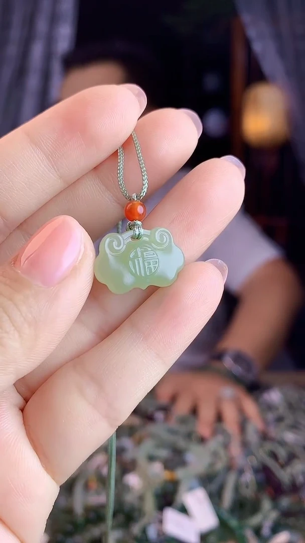 和田玉未镶嵌挂件多样性发货拍一发一