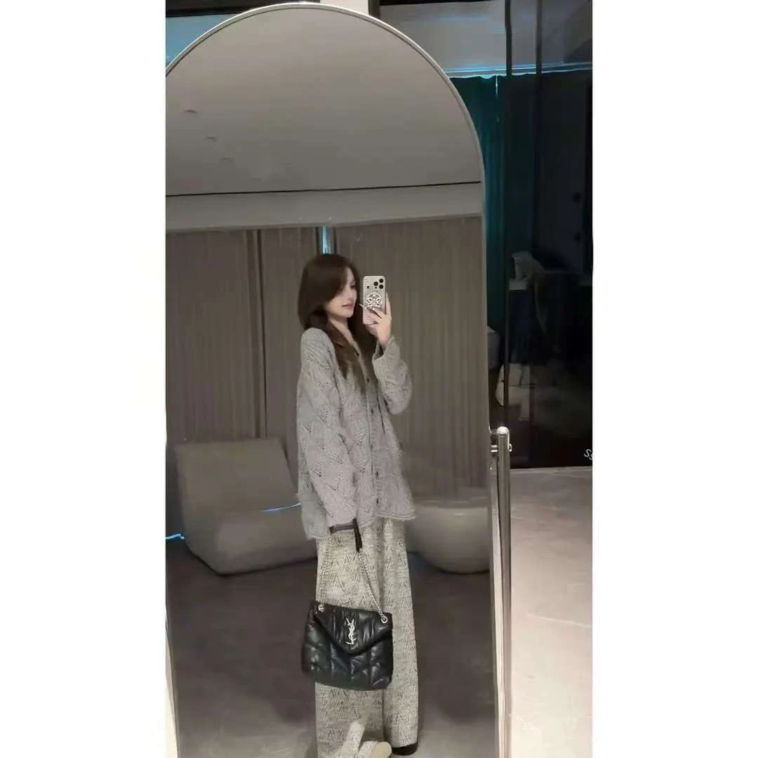 巨出片早秋薄款气质温柔百搭舒适宽松甜美慵懒毛针织衫毛衣