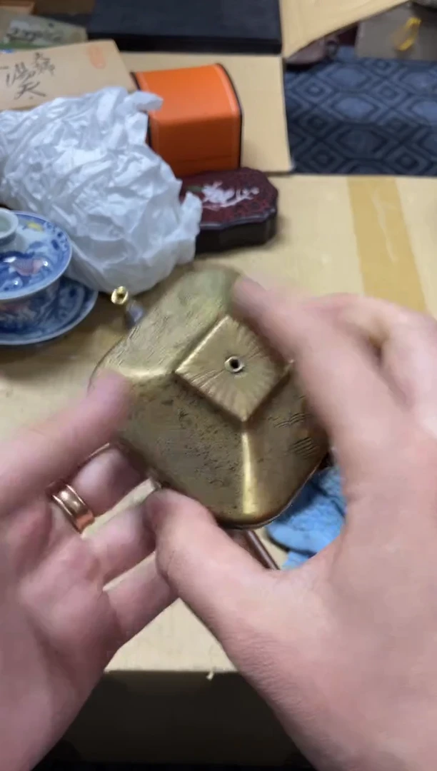 铜林**山高缘中古美术工艺品