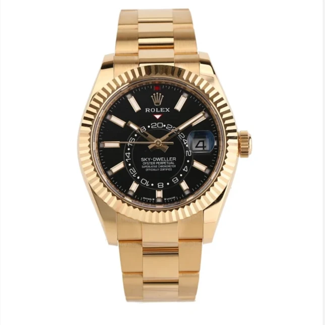 未使用 Rolex/劳力士 礼尚往来336938卡25年劳力士男表6XJ94