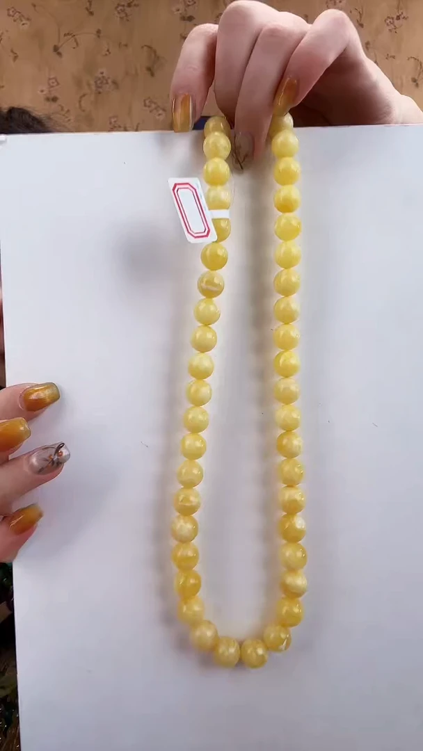 蜜蜡颈饰未镶嵌3993项链