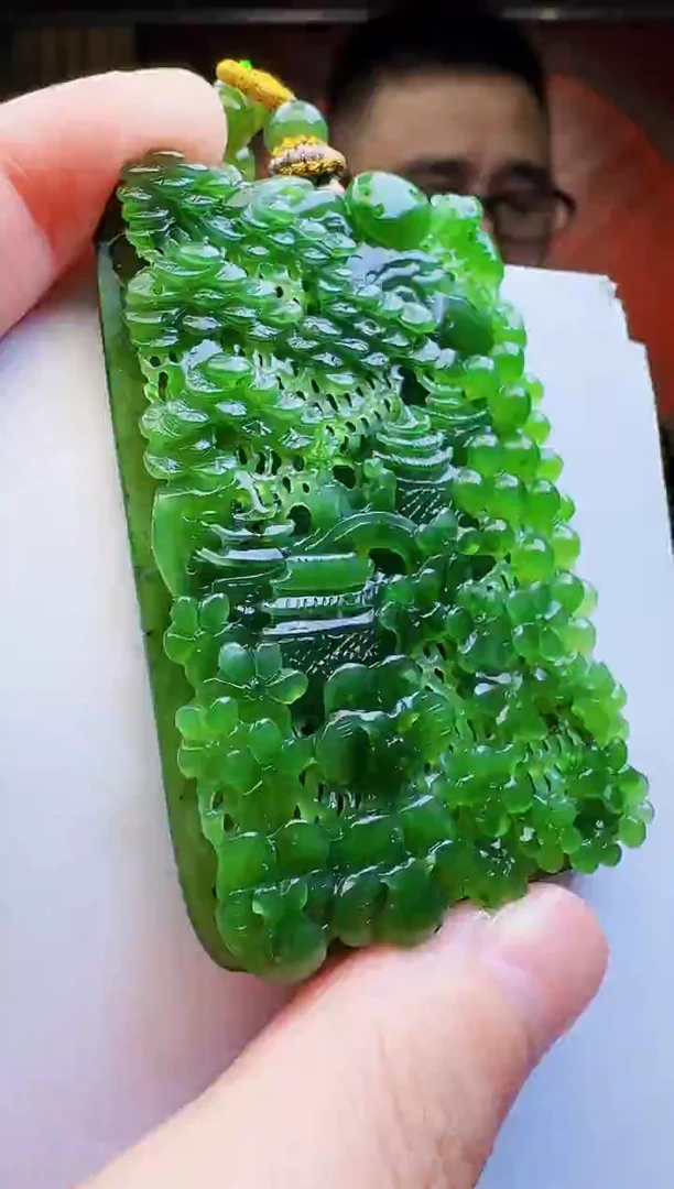 定制和田玉玉雕臻品馆天然和田玉（拍一发一）