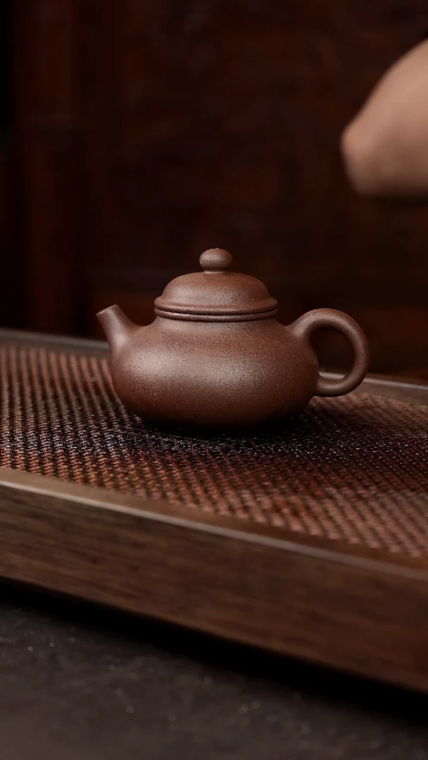 茶壶紫砂紫泥容天