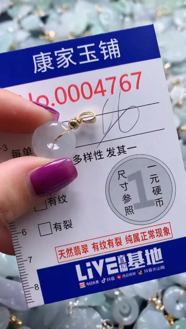 颈饰未镶嵌翡翠4767