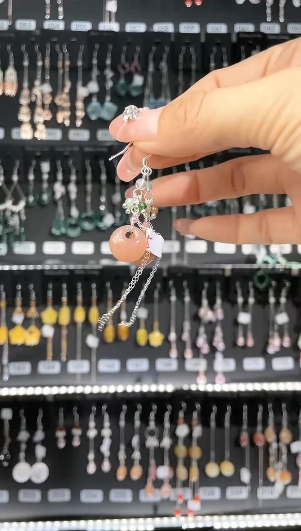 【闪购商品】紫晶耳饰银S925镶嵌 筱笑