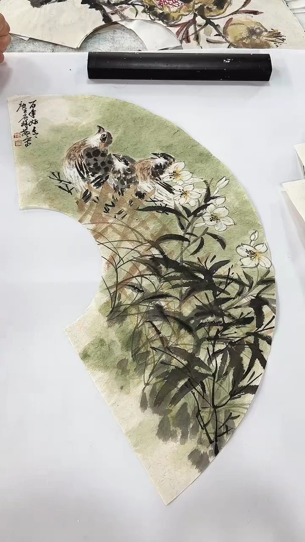 国画直播福利/国画/花鸟