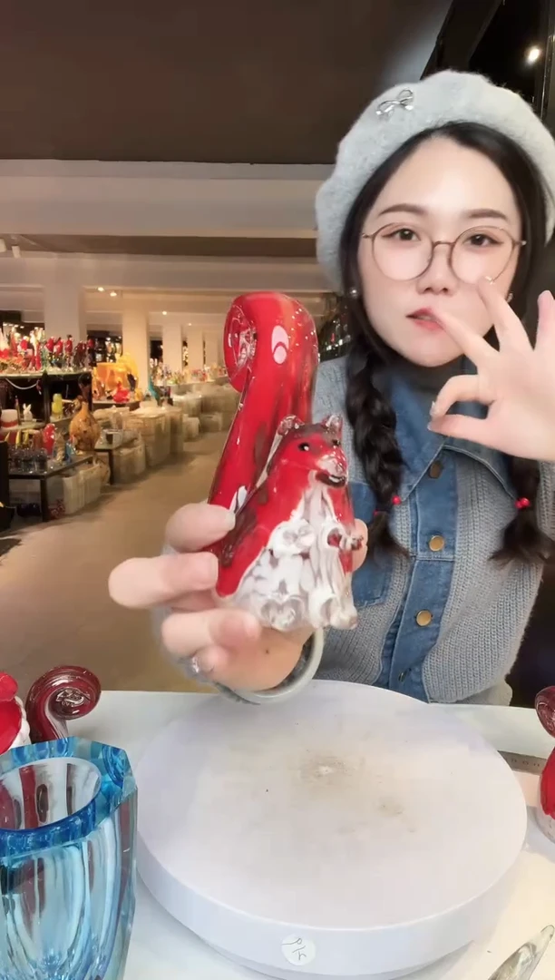 【闪购商品】茶盏琉璃摆件家居摆件