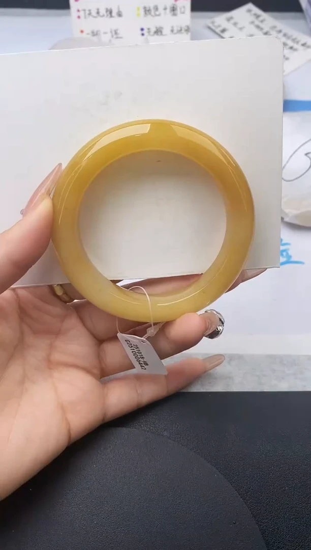 未镶嵌手镯石英质玉w139-HB56+