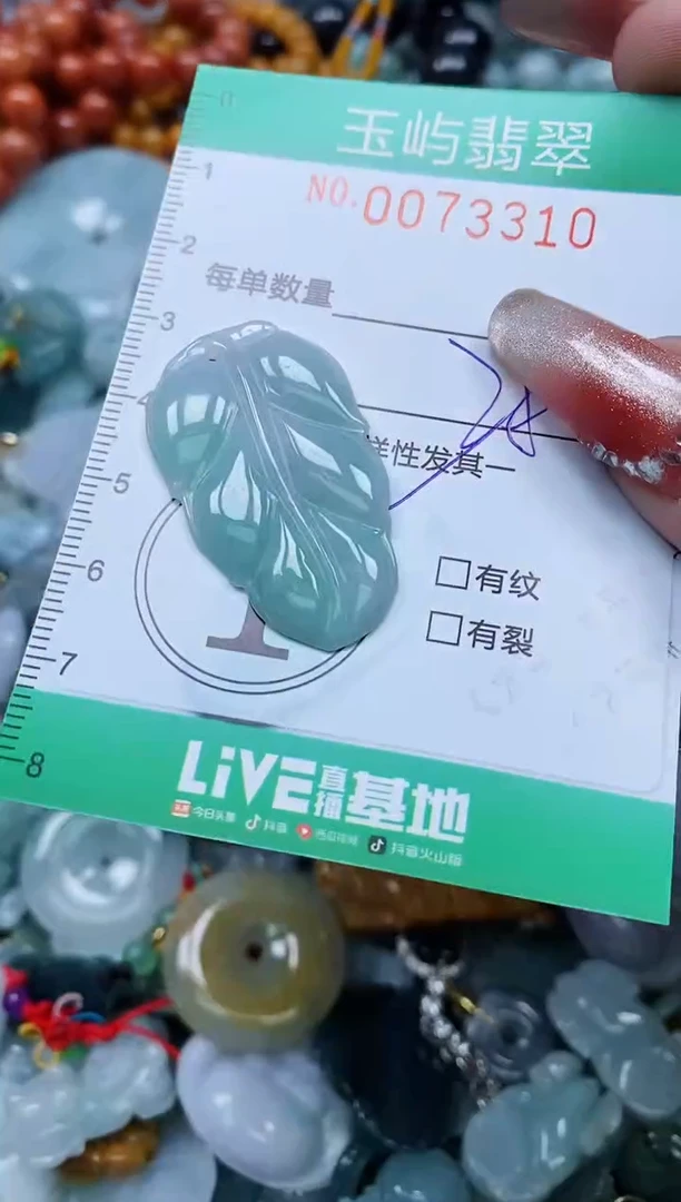 【闪购商品】翡翠颈饰未镶嵌闪购0073310多样性发其一