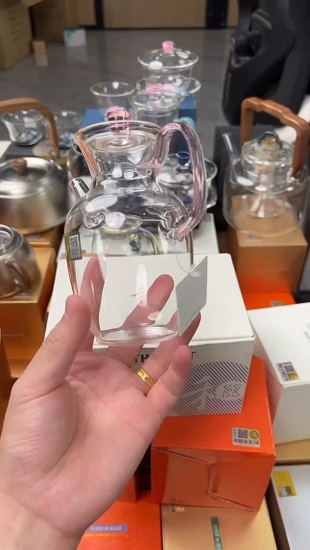 @@禾器晶彩悦心壶浅粉色